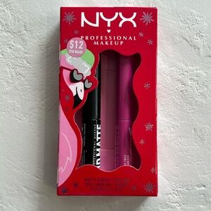 NEW- NYX Matte Liquid Liner Duo in Black and Pink